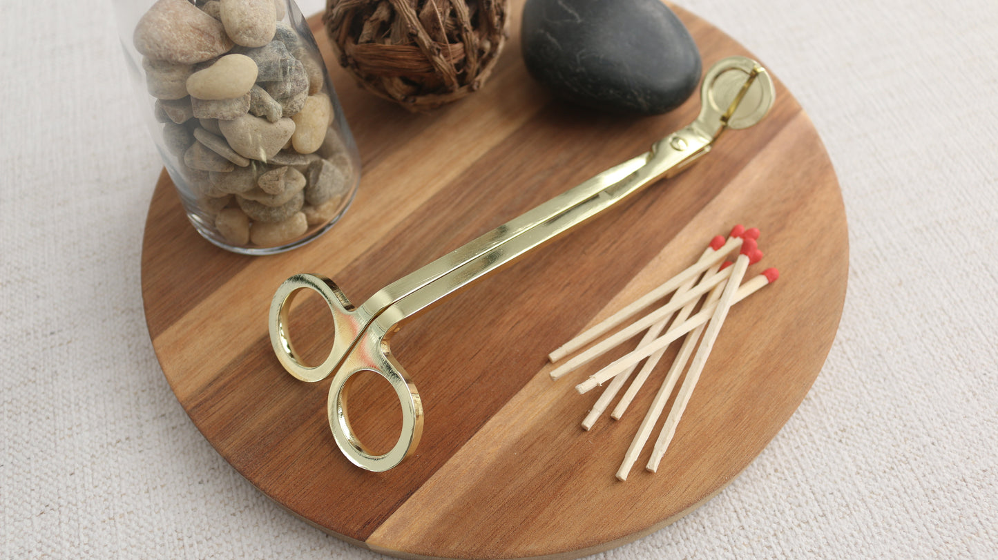 Wick Scissors - Gold