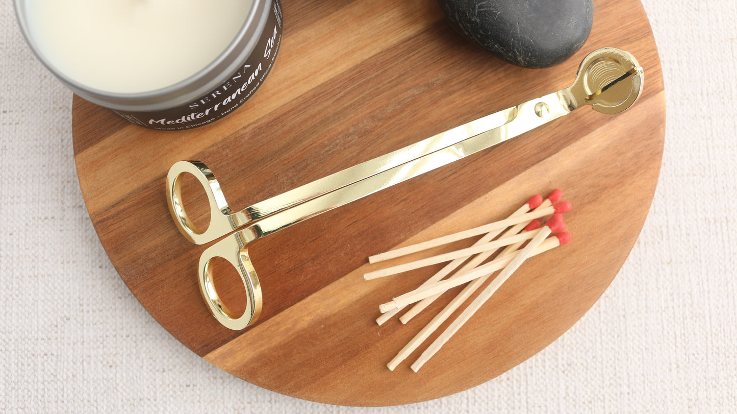 Wick Scissors - Gold