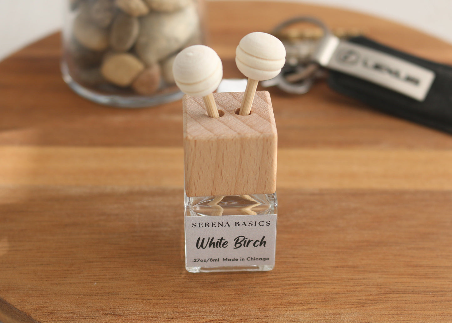 White Birch Car Reed Diffuser